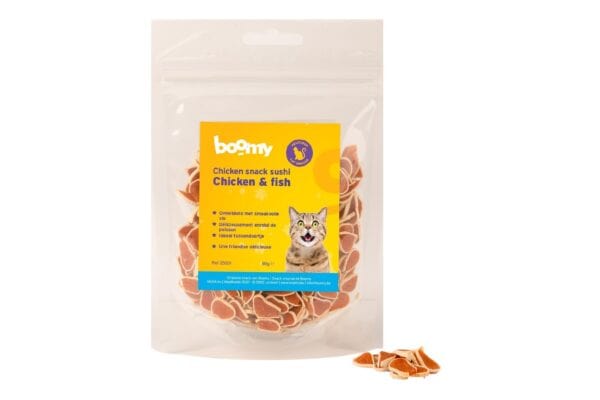 Sushi chicken&fish for cat 80g - Afbeelding 2