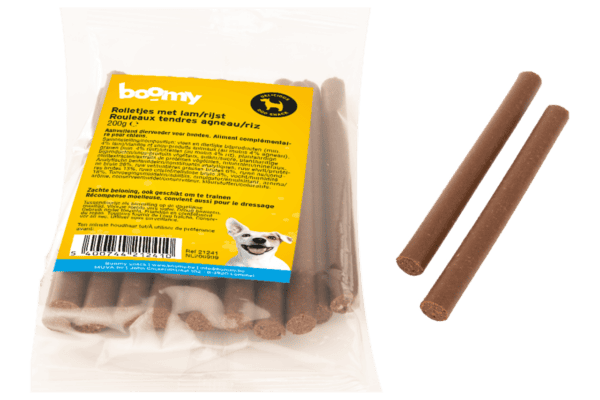 Rouleaux tendres agneau/riz 200g – Image 2