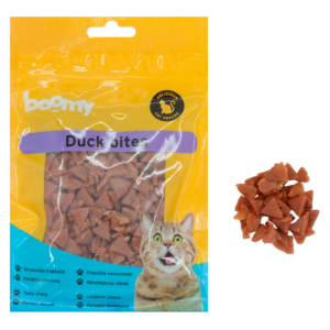 Duck bites with fish oil 80g