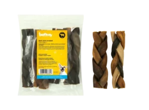 Beef stick braided 15cm 250g (VE=6)