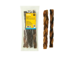 Beef stick braided 30cm 250g (VE=6)