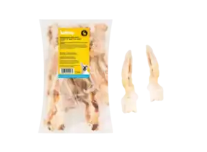 Oreilles de lapin avec poils 200g (VE = 8)