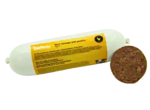 Meat sausage with poultry 1kg (ve = 10)