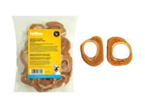 Chicken snacks wrapped beef tube 500g (v/e = 4)
